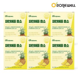 Roniwell Pineapple Enzyme 30 sachets x 6 (total 180 sachets) / 로니웰 파인애플 효소 30포 x 6개 (총 180포)