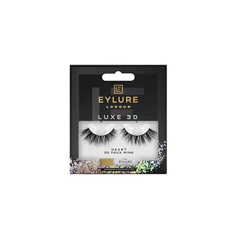 Eylure Luxe Faux Mink Heart False Lashes