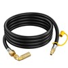 CALPOSE 15FT RV Quick Connect Propane Hose