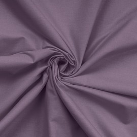 Premium Ranforce Double XL Fitted Sheet (140 x 200+30 cm) in Dusty Rose | 100% Cotton, 145 Thread Count | Machine Washable at 30°C, Soft & Durable