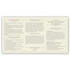 LDS Bookstore Tri-fold Priesthood Ordinance Pocket Card for Newly Ordained