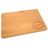 Samunshi® Wooden Board with Engraving "Allerbeste Mama" Bamboo Breakfast Board
