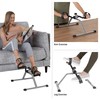 Under-Desk Stationary Bike - Indoor Below-Desk Exercise Pedal Fitness Machine