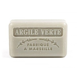 125g Savon De Marseille Soap - Green Clay (Argile Verte) by Foufour
