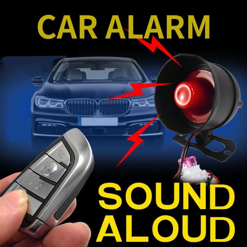 Baceyong Car Alarm System with Remote Control 810-8131 Car Alarm