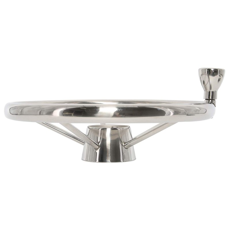 NovelBee 5 Spoke Dia.11" Stainless Steel Boat Steering Wheel with