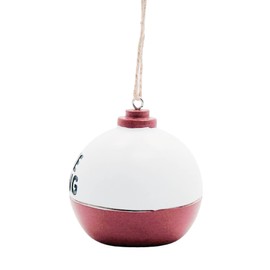 Gone Fishing Bobber Christmas Ornament, Holiday Décor, Outdoor Sportsman Tree Decoration, 3 Inches