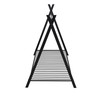 CITYLIGHT House Twin Bed for Kids, Metal Tent Bed with