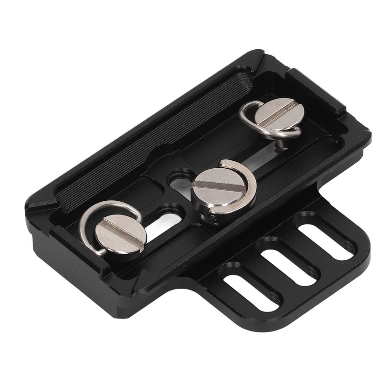 Camera Quick Release Base Plate with 1/4in 3/8in Threads for