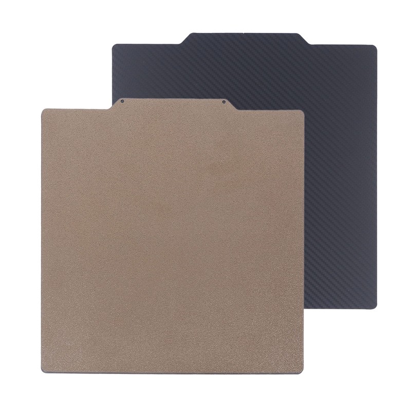 Spring Steel Magnetic Build Plate Smooth Carbon Fiber Style PET