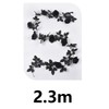 Artificial Vine Garland, Flower Rose Leaf Garland Fake Floral Wall