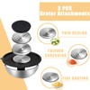 Lazycorner Stainless Steel Mixing Bowls with Airtight Lids Set of