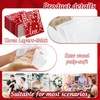 JarThenaAMCS 100Pcs Valentine's Day Luncheon Napkin Love Heart Leaves Disposable