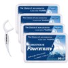 Fawnmum 200-Count Dental Floss Picks for Family - Strong &