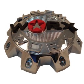 Worx Chrome Wheel Center Caps (QTY ONE) # 89-8808-CAP, 89-8808 ( WITH BOLTS)