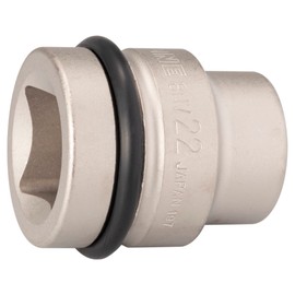 TONE Impact Socket 8NV-22 Insertion Angle 1 inch (25.4 mm) Width 22 mm