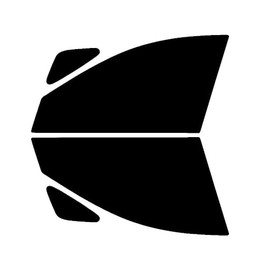 PreCut Front Door Window Tint Kit Compatible with Hyundai Azera 2006-2011, 5% VLT