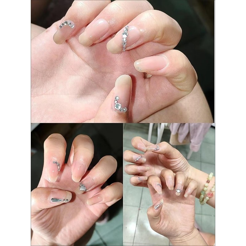Unikato Rhinestone Nail Stone Nail Parts Stone Nail Stone 3D