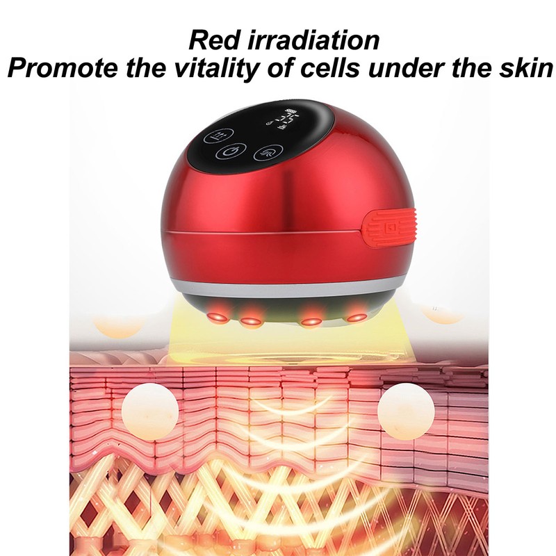 Electric Cupping Machine 5 Heating 5 Suction Gears Negative Pressure