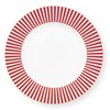 Pip Studio Royal Stripes 51001345 Breakfast Plate Dark Pink 21