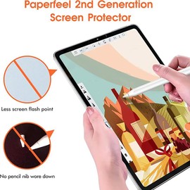 LXEEOLX [2 Pack Paperfeel Screen Protector Compatible with Lenovo Tab Plus, Matte PET Paper Film for Drawing, Writing and Note Taking [Anti Glare][Anti Fingerprint][Feels Like on Paper]
