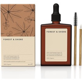 Castor Oil as Eyelash Serum and Hair Oil - Cold Pressed Castor Oil for Hair Growth Accelerate and as Lash Serum