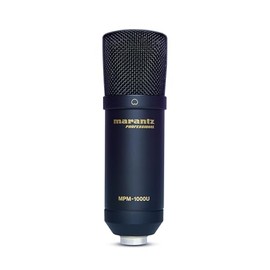 Marantz Professional MPM1000U - Micrófono Condensador USB para PC, Micrófono Gamer, Podcast y para Grabaciones