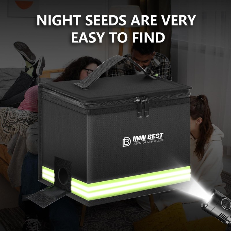 ImnBest Lipo Safe Bag Fireproof, Explosion-proof Bag, Large Capacity, Fireproof