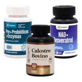Calostro Bovino  Enzimas Digestivas  Nad Resveratrol Sin Sabor                                                                                        