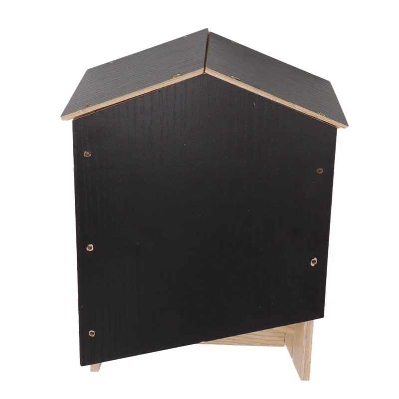 Bat Box, Double Chamber Waterproof Bat House for Patio