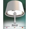 Palmina 842 LED Table Lamp, Dimmable, 4400 mAh LED Table