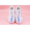 LUCKY STEP Women 90S Chunky Platform Reflective Sneakers - White