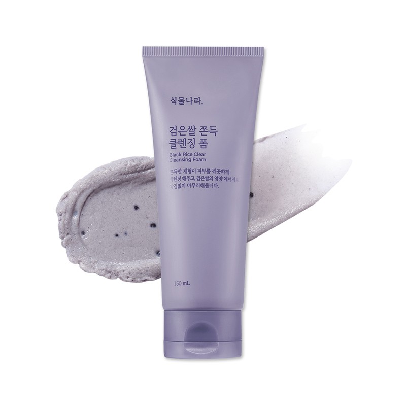 Shingmulnara Black Rice Clear Cleansing Foam 150ml Double Pack -