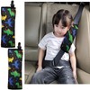 Furforstk Children's Seat Belt Pads, Pack of 2, Dinosaur Seat