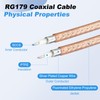 sourcing map 0.33FT/0.1M 3G-SDI Cable, BNC Male to Female HD-SDI