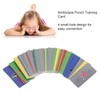 50PCS Amblyopia Training Cards 0.5mm Hole Kids Vision Punch Training