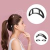 Bump It Black Styling Coiler Set,5Pcs Hiar Bun Black Styling