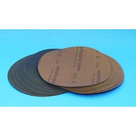 Silicone Carbide disc 8", Plain Back, 600 Grit, 25/PK