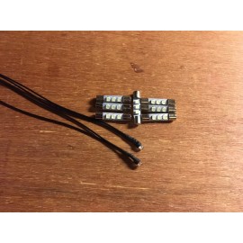 Pioneer  SX-535 LED LAMP KIT (8v BLUE LEDs) VINTAGE STEREO RECEIVER DIAL METER Pioneer