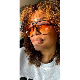 GUVIVI Retro Aviator Sunglasses for Women Men Oversized Classic 70s Vintage Trendy Square Aviators Tortoise Sun Glasses