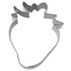 Staedter Strawberry Cookie Cutter, Silver