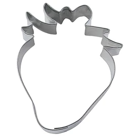 Staedter Strawberry Cookie Cutter, Silver