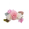 cherrboll Flower Hair Clips Set 3pcs Floral Hair Bow Accessories