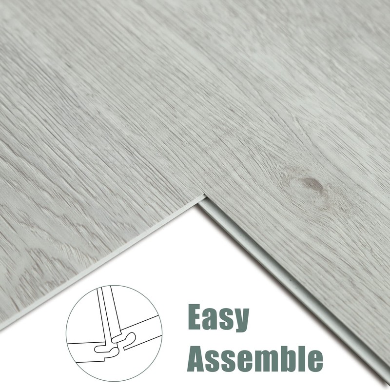 MIRUO SPC Vinyl Plank Flooring 9 Pieces Easy DIY Luxury