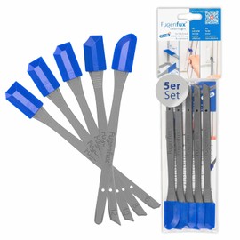 Classic (Plus) Fugenfux Set of 5 – Joint Smoother | Joint Puller with Revolutionary Magic Tip for Extremely Tight Areas | 5 Optimised Special Joint Heads | Made in Germany | For All Sealants