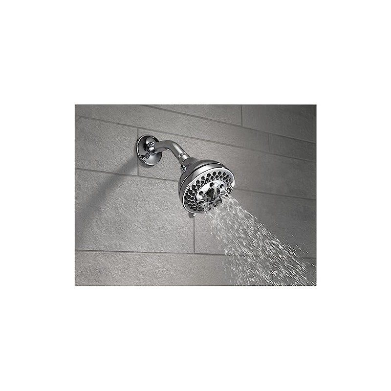 DELTA FAUCET 75569C H2O Kinetic Chrome 5-Spray Shower Head