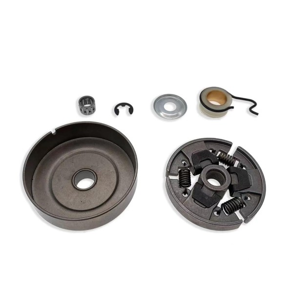 MS170/180 integral clutch325" 7T Clutch Drum Washer Clip Worm Gear