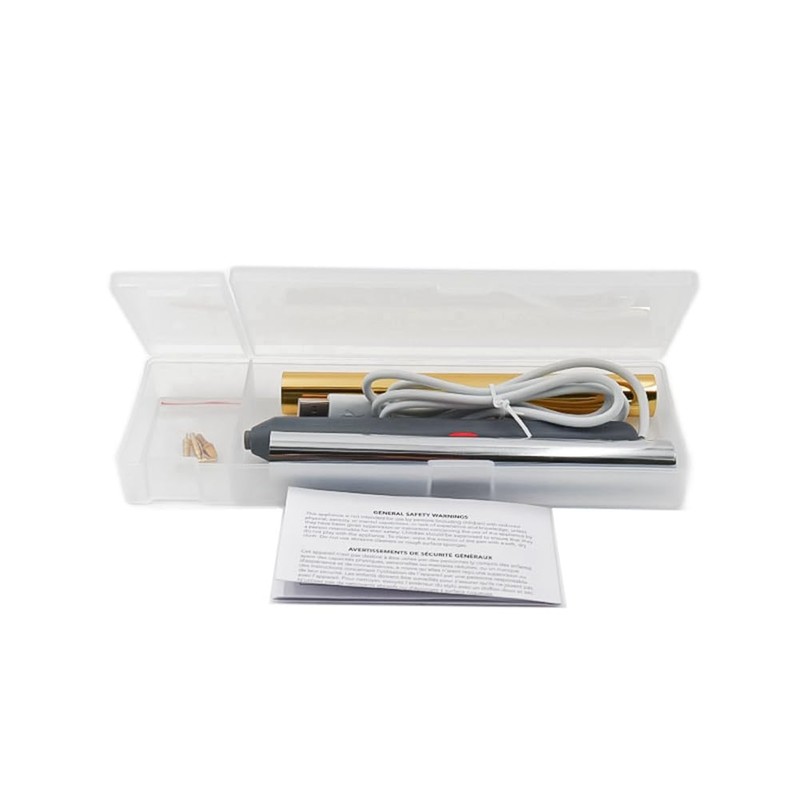 Daiilg Stamping Pen Hot Heated Foil Pens Set USB Heat