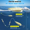 5pcs Fishing Spoon Lures Spinners Baits Hard Metal Jigs Spoon