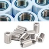 Threaded Insert Reducing Nut M6 x 1 Female Thread and
